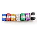 Doyeemei Bouchons anti-poussière Valve de pneu x4