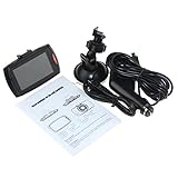 Dash Cam Caméras de voiture avec enregistreur Dashcam 1080p caméras de tableau de bord Dash caméra pour les voitures de soutien 32G mémoire, 3,0 pouces LCD, G-Sense, enregistrement en boucle, détection de mouvement, surveillance de stationnement