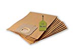 10 Sacs aspirateur compatible pour moulinex 300 vectral-eL-matériau: papier (rendu d'origine type de sac aspirateur: eVendix 56 w)