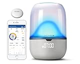 Terraillon Homni – Lampe/Réveil Connecté Analyse du Sommeil et Aide à l’Endormissement