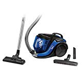 Rowenta RO6941EA Aspirateur Sans Sac X-Trem Power Cyclonic Brosse Parquet Efficacité Energétique A 750W Noir et Bleu
