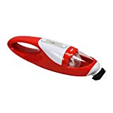 EVERTOP Mini Aspirateur portable sans fil et sans sac Aspirateur à main léger pour voiture Aspirateur de table Rouge (1500 PA)