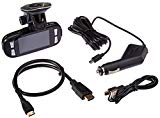 WickedHD G1W 1080P voiture DASHCAM / Dashboard Camera & DVR Black Box avec vision de nuit, détection de mouvement, Super Grand Angle de vision de 120 °, 1920x1080, H.264, 4X Zoom (Jusqu'à 32Go SDHC)