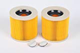 Generic Replacement Cartridge Filter for Karcher WD2200 WD2240 A2200 VC6200 Wet & Dry Vacuum Cleaners,Compare to Part # KAR64145520 by Generic