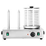 Chaneau Appareil A Hot-Dog Avec 4 Plots Commercial Machine De Hot-Dog Chauffants Hot-dog Appareil