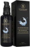 Sérum d’acide hyaluronique concentré qualité BIO 100 ml / Gel hyaluronique anti-âge extra dosé / FABRIQUÉ EN ALLEMAGNE / 97 % bio / OFFRE DE LANCEMENT / Qualité optimale / Flacon en verre qui protège de la lumière - À base de pur jus d'aloe vera 100 % bio / Cosmétique naturel vegan pour la peau, le cou, les yeux et le visage / SATISFAIT OU REMBOURSÉ / Convient à tous les types de peau / Soin antirides à l'acide hyaluronique