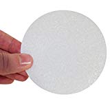 Stickers Antidérapant Baignoire Douche | Protection Antiglisse Salle de Bain | transparent, rond – lot de 10 Adhésifs Ø 10 cm, de HAFTPLUS