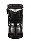 Tefal CM340811 Cafetière d'une capacité 6 tasses - Noir/Inox 25 x 17,5 x 31 cm