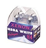 Unitec MegaWhite 77780 Ampoule de phare principal H4 Xenon 12 V/60-55 W Lot de 2