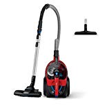 Philips FC9729/09 Aspirateur sans Sac PowerPro Expert, Aac, Technologie Power Cyclone 8, Brosse TriActive, Filtre Anti-Allergène, Rouge Vif 2 Litre