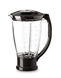 Moulinex XF634BB1 Blender Plastique - Accessoire pour Robot Pâtissier Masterchef Gourmet - Capacité 1,5 Litre - Lames Démontables pour un Nettoyage Facile