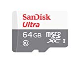 Carte Mémoire MicroSDXC SanDisk Ultra 64 Go jusqu'à 48 Mo/s, Classe 10
