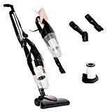 Duronic VC7/BK- Aspirateur balai et à main sans sac + un filtre HEPA supplémentaire gratuit – Se converti en quelques secondes !