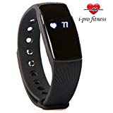 Bracelet connecté waterproof pour fitness i-Pro ID107 - Moniteur de fréquence cardiaque - Suivi du sommeil - Compteur de calories - Jumelage facile avec l’application VeryFit 2.0