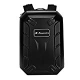 Powerextra Sac à dos de transport rigide pour DJI Phantom 4, 3 Professional, Advanced, Standard, 4 K Quadcopter Drone et accessoires Noir