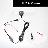 Auto DVB-T TNT TV Antenne Amplifiée Voiture Amplificateur Disques 25db IEC Adaptateur Jack