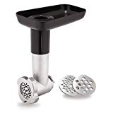 Moulinex XF631BB1 Hachoir - Accessoire pour Robot Pâtissier Masterchef Gourmet - Pour Hacher Fin ou Gros (Idéal Recettes à base de Viande)