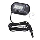 Demarkt Thermometre Digital LCD Refrigerateur Poisson Aquarium Fish Aquarium Marine Vivarium Eau Chaude Bain Bébé 1PC