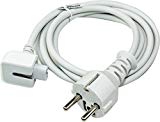 1.8m Câble d'électricité Electronics Cordon rallonge d'alimentation compatible Apple chargeur Charger MacBook MagSafe 45W 60W 85W, PowerBook Pro 15' 17', G3, G4, iBook, iPhone, iPod pour Apple Adaptateur secteur Macbook 13 'MacBook Pro 15' adaptateurs secteurs A1184 A1222 A1021 MA938 M8943LL/A etc.