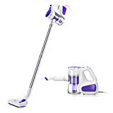 PUPPYOO Aspirateur Électriques Aspirateur Portable Léger 600W Grande Aspiration Multi-Fonctions 3 en 1 Aspirateur Balais Cyclonique Silence Stockage Facile Certification CE