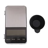 IPOTCH Mini Balance Digital Électronique Haute Précision 500g/0.1g Lectures de Poids Écran LCD Balance de Bijoux