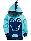 Garsumiss Bébé Garçon Manteau Veste Capuche Pour Sweat capuche Enfant de Dinosaure 6 Mois-7 Ans