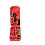 Taottao ménagers Tournevis Pince Outil Kit Maintenance des outils de démolition, rouge