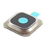 Lentille Cache Camera Arrière Appareil Photo + Support Contour Or Gold Doré pour Samsung Galaxy S6 Edge Plus + SM-G928F G928F