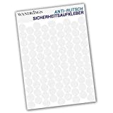 Stickers antidérapants - 95 unités de points de collage de 2,7 cm de diamètre pour la sécurité dans la baignoire et la douche