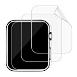 JETech Protection écran pour Apple Watch 42mm Serial 1 2 3 Film Protège d’écran Transparent, Lot de 3