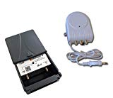 Kit Préamplificateur d’Antenne TV Johansson Pour TNT Et TNT HD Avec Filtre 4G/LTE Actif Et Avec Alimentation. Kit Pré-Amplificateur UHF 15 à 35 dB + Alimentation Johansson