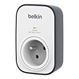 Belkin BSV102ca - SurgeCube - Prise Murale Parafoudre (Protection jusqu'à 306 joules)