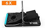 Piège à souris x 6 - Elimine instantanément et sans souffrance les rongeurs qui squattent votre maison, sans laisser traces ni odeurs - Mise en place ultra simple - Écologique et réutilisable