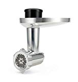 Kenwood KAX950ME Hachoir de Boucher pour Robot Métal Aluminium Brossé 20,7 x 16,9 x 25,8 cm