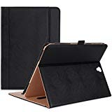 ProCase Samsung Galaxy Tab S3 9.7 Housse, Étui pour Galaxy Tab S3 Tablet(9.7 pouces, SM-T820 T825), avec plusieurs angles de visionnage, carte de documents Pocket -Noir