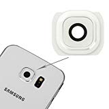 Fone-Stuff Bord [G920] Objectif d'appareil Photo de Couverture Samsung Galaxy, Protection de Remplacement de Rechange Partie de Cadre pour refurbing en Blanc