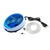 Aquarium Pompe à air 1,5 L/min d'oxygène pompe avec tube Bubble Stone pour le poisson réservoir 40–200L