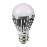 TOOGOO(R) E27 5w 12v Haute puissance Ampoule Lumiere blanche