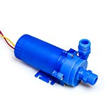 Nuzamas - Pompe à eau 12 V 85 W CC 14L/min, refoulement 8 m, système de chauffage solaire, eau chaude, fontaines, aquarium de circulation, pompe de système de refroidissement à eau