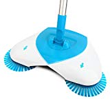 Lovebay automatique Main Push Sweeper Balai rotatif à 360 ° de nettoyage sans électricité Pelle Poubelle (Vu à la Télé)