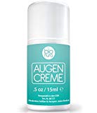 La meilleure crème anti-âge pour les yeux contre les cernes, les poches et les rides. Un gel pour les yeux organique, composé de cellules souches de plantes, de Matrixyl 3000, d'acides aminés, de peptides et de vitamine C. Cette formule stimule la production du collagène pour les hommes et les femmes et convient à TOUT type de peau. 15 ml