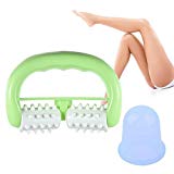 Roller Minceur,Anti Cellulite Masseur,Cellulite Brosse,Anti Cellulite Roller,Anti Cellulite et Minceur du Corps Brosse,Rouleau de Massage, Anti peau d'orange Masseur Ventouse anticellulite Traitement amincissant efficace sur les jambes, le ventre, hanches, fesses et bras