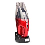 V.JUST Aspirateur De Voiture sans Fil 60 W Humide Et Sec Double Usage Super Aspiration Aspirateur De Voiture Rechargeable (Portatif 3 Buses) Portable