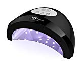 NPET SUN ONE PLUS 48W UV LED Lampe Sèche Ongles Séchoirs à Ongles Nail Lamp - Noir