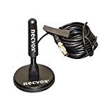 Necvox ANT-536 Antenne de toit à support magnétique pour TV numérique 96 dB Noir