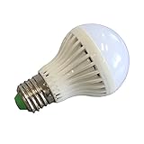 3 W 12 V Ampoule LED haute efficacité avec E27