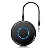 Audew Mini Récepteur Audio Bluetooth 4.1 Sans Fil/Kit Voiture Adaptateur Audio Transmetteur Avec Sortie Stéréo 3.5 mm pour les Téléphones Mobiles, MP3, iPod, PC, Haut-parleurs, TV, Radio Automatique
