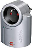 Brennenstuhl Parasurtenseur 13.500 A Primera-Line, 1 prise (2P+T 16A/230V~) & 1 fiche (2P+T 16A/230V~), coloris argent, Quantité : 1