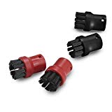 Kärcher 2.863-058.0 Jeu de 4 brosses rondes pour nettoyeurs vapeur
