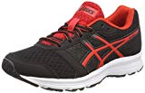 Asics Patriot 9 GS, Running Mixte Enfant, Noir (Black/Fiery Red/White 9023), 39.5 EU